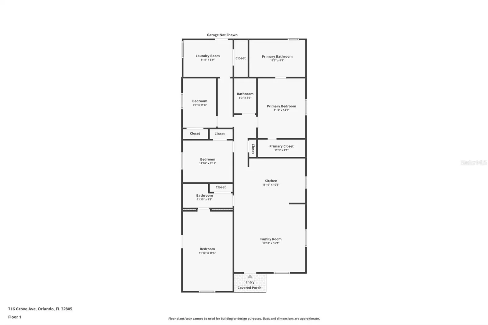 716 GROVE AVE, ORLANDO, FL property photo 25 of 25